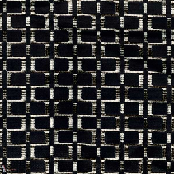 Analogie stof-Casamance-Noir-Meter (M1)-Selected Wallpapers-Interiors