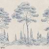 Andrea wallpaper-Sandberg-Blue-Mattic-M2-Selected Wallpapers-Interiors