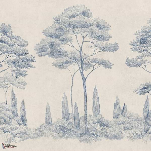 Andrea wallpaper-Sandberg-Blue-Mattic-M2-Selected Wallpapers-Interiors