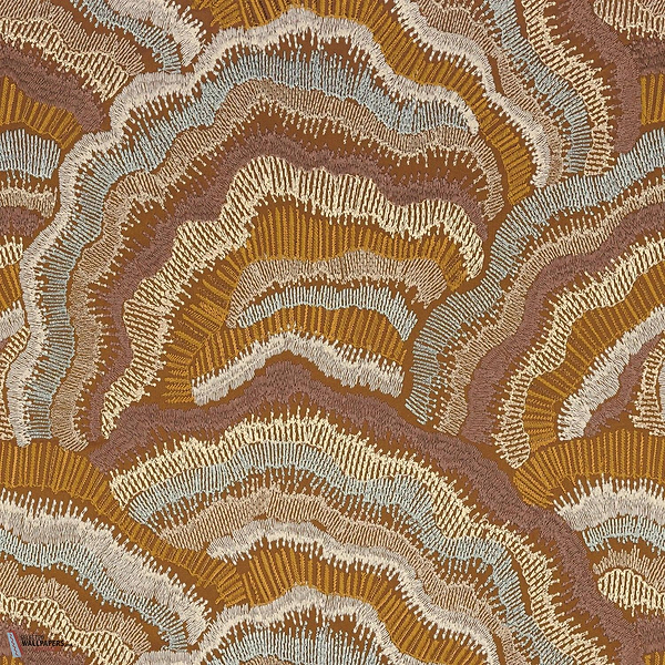 Annella stof-Casamance-Ocre celadon-Meter (M1)-Selected Wallpapers-Interiors