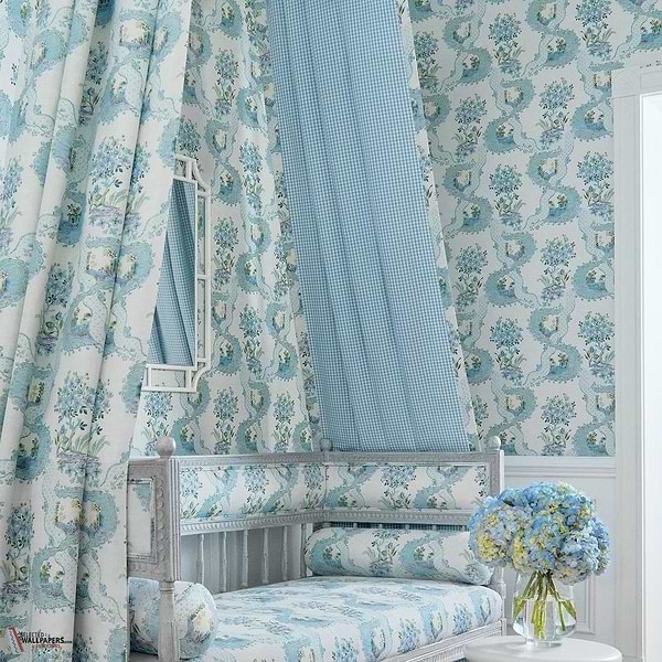 Antoinette behang-Anna French-Selected Wallpapers-Interiors