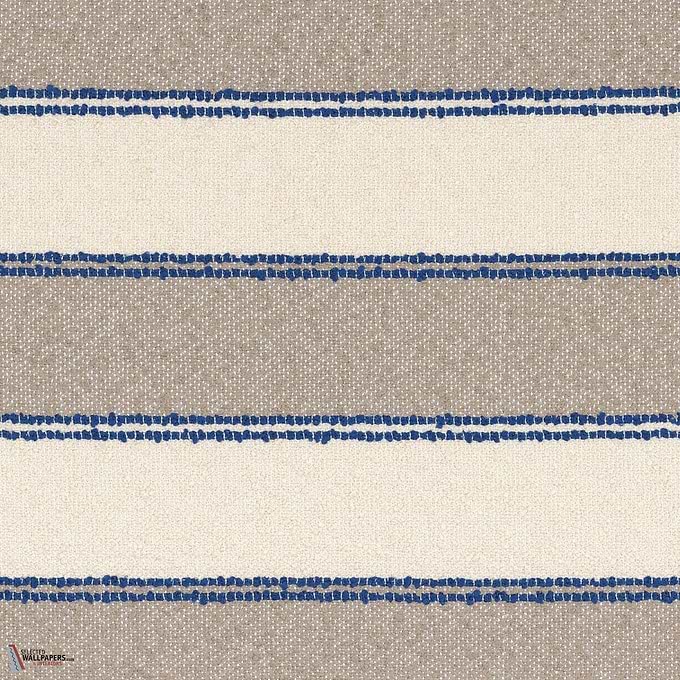 Apache stof-Casamance-Taupe blue-Meter (M1)-Selected Wallpapers-Interiors