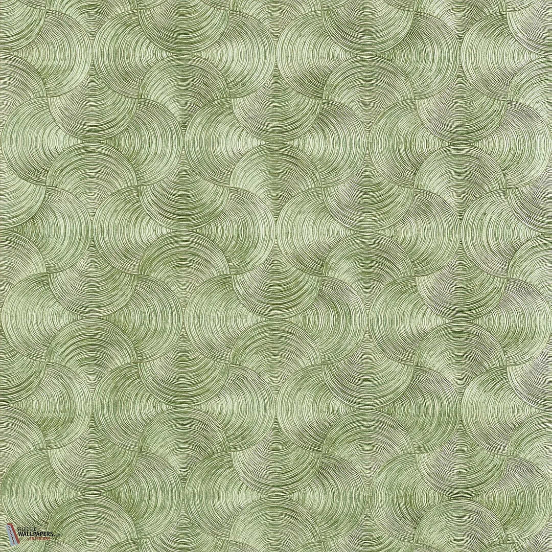 Aphelie behang-Casamance-wallpaper-tapete-Vert Metallique-Rol-Selected-Wallpapers-Interiors