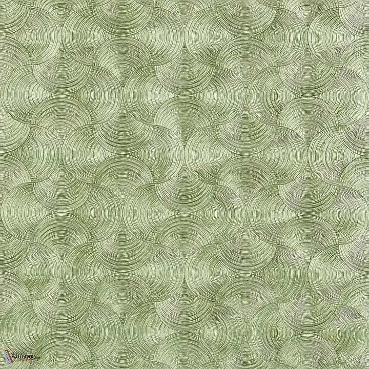 Aphelie behang-Casamance-wallpaper-tapete-Vert Metallique-Rol-Selected-Wallpapers-Interiors