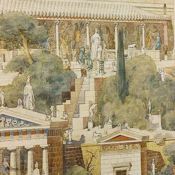 Apollon-Pierre Frey-wallpaper-behang-Tapete-wallpaper-Selected Wallpapers