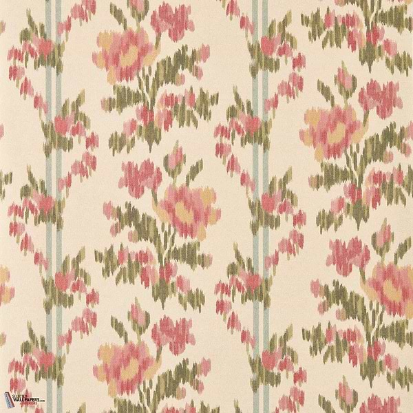 Apothecary rose behang-Sanderson-Rose chintz-Rol-Selected Wallpapers-Interiors