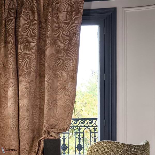 Apparat fabric-Casamance-Selected Wallpapers-Interiors