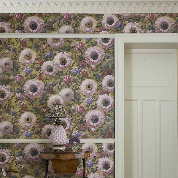 Apricus behang-House of Hackney-wallpaper-tapete-Selected-Wallpapers-Interiors