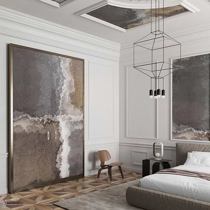 Aquiem behang-Inkiostro Bianco-Selected Wallpapers-Interiors