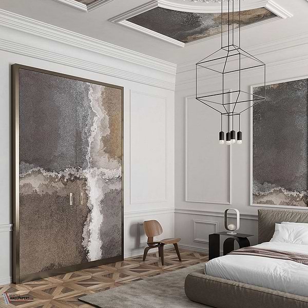 Aquiem behang-Inkiostro Bianco-Selected Wallpapers-Interiors