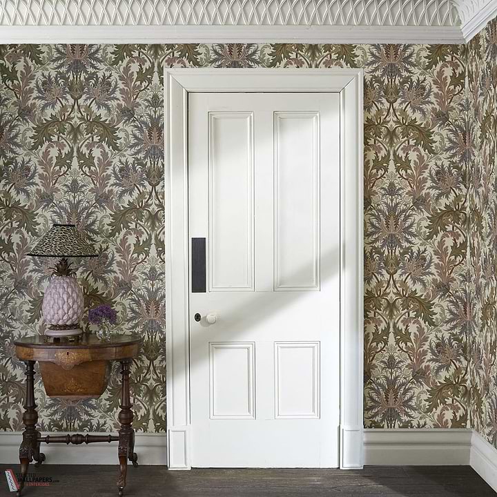 Aquifolia behang-House of Hackney-wallpaper-tapete-Selected-Wallpapers-Interiors