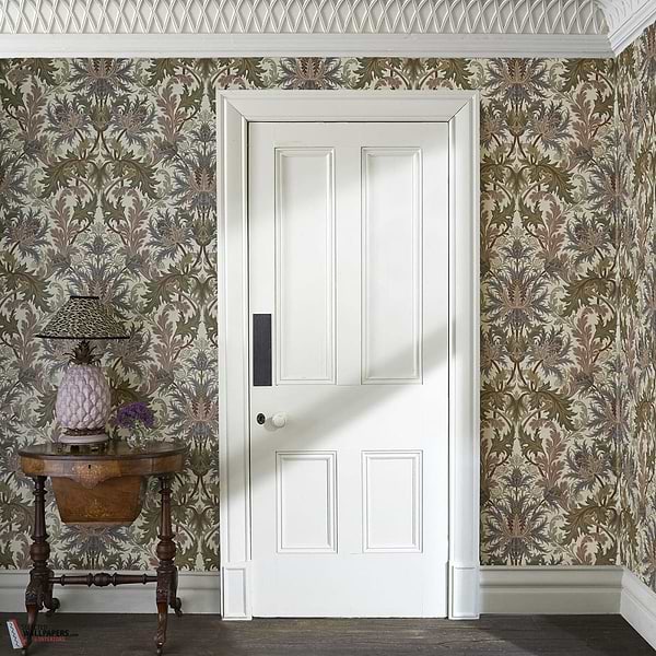 Aquifolia behang-House of Hackney-wallpaper-tapete-Selected-Wallpapers-Interiors