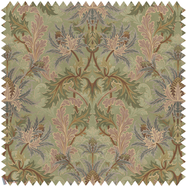 Aquifolia stof-House of Hackney-wallpaper-tapete-Selected-Wallpapers-Interiors