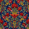 Aranjuez Damask wallpaper-Coordonné-Vermilion-Non Woven-Roll-Selected Wallpapers-Interiors