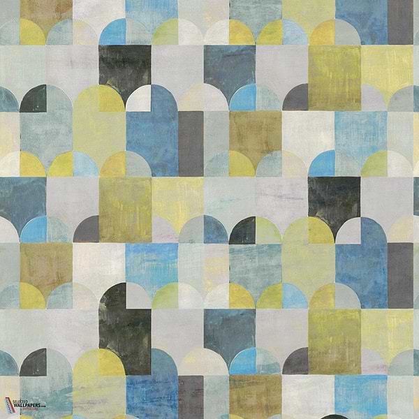 Arc behang-Masureel-Lime-Paneel A-260 cm-Selected Wallpapers-Interiors