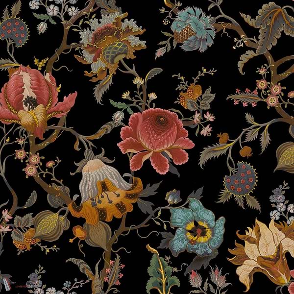 Artemis behang-House of Hackney-wallpaper-tapete-Black-200 cm-Selected-Wallpapers-Interiors