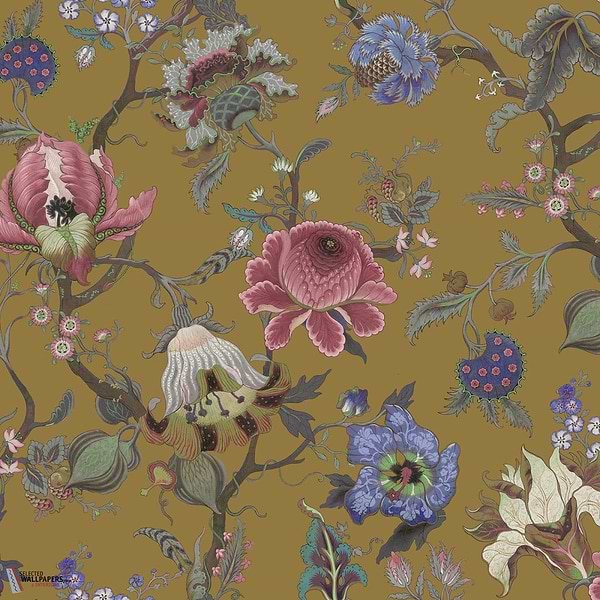 Artemis behang-House of Hackney-wallpaper-tapete-Bronze-200 cm-Selected-Wallpapers-Interiors