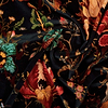 Artemis stof-House of Hackney-fabric-Black-Velours-Selected-Wallpapers-Interiors