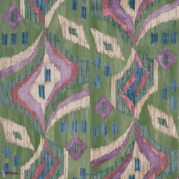 Artesian behang-Thibaut-Wild sage-Rol-Selected Wallpapers-Interiors