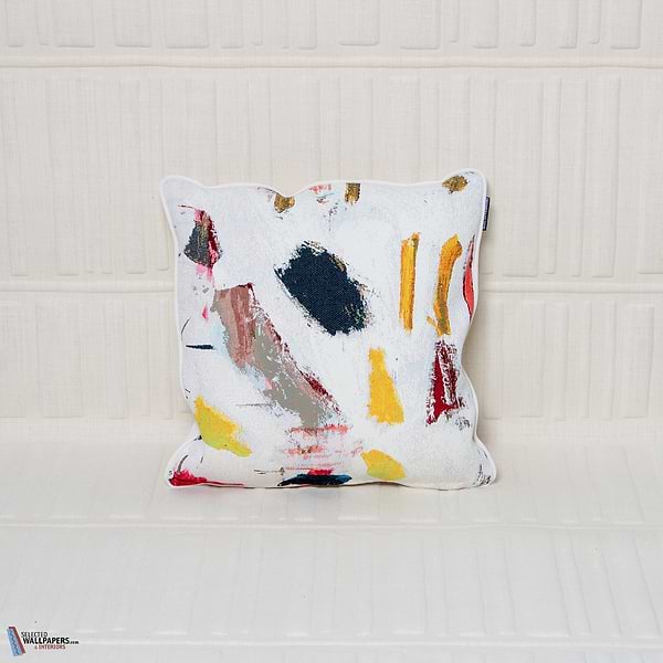 Arty kussen-Pierre Frey-Multicolor - White-50 x 50 cm-Selected-Wallpapers-Interiors