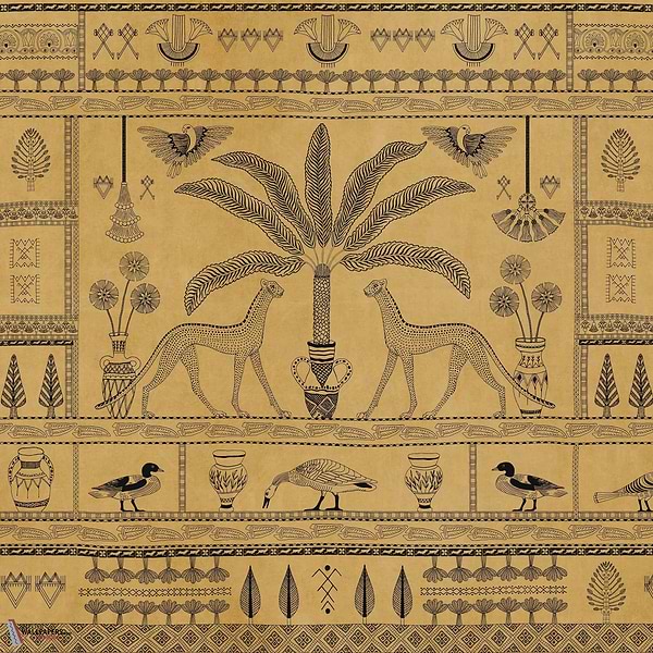 Asni Valley behang-Coordonne-wallpaper-tapete-Curry-Non Woven-Selected-Wallpapers-Interiors