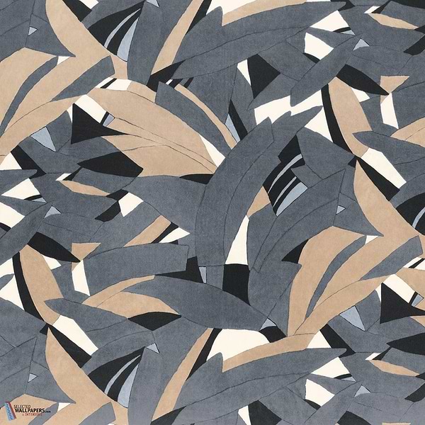 Astelia stof-Casamance-Kissen-Cushion-Acier-Meter (M1)-Selected Interiors