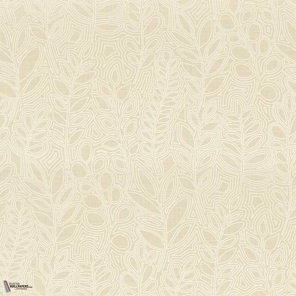 Astragale behang-Casamance-wallpaper-tapete-Ivoire-Rol-Selected-Wallpapers-Interiors