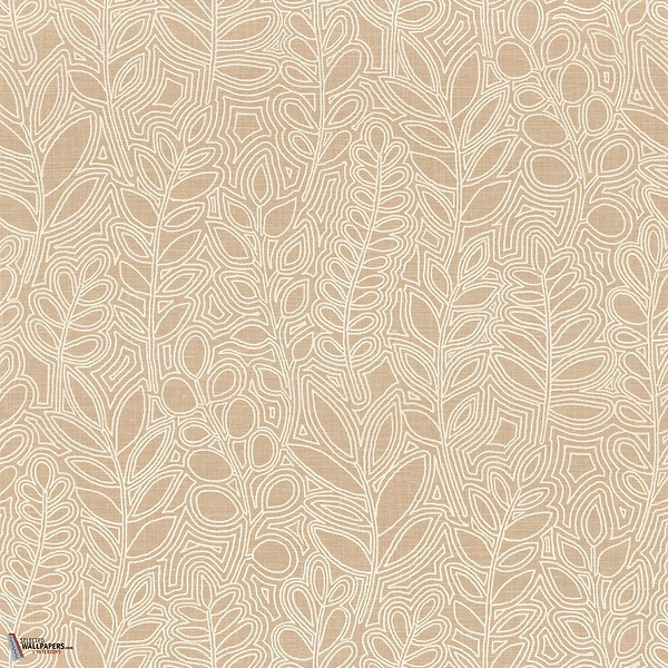 Astragale behang-Casamance-wallpaper-tapete-Sable-Rol-Selected-Wallpapers-Interiors