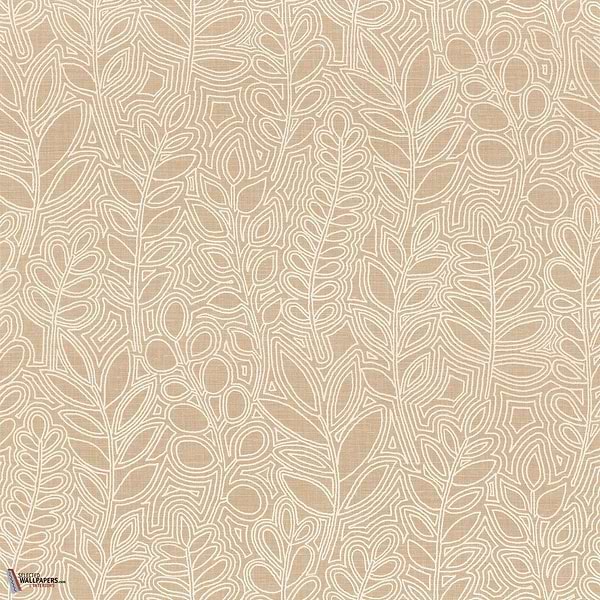 Astragale behang-Casamance-wallpaper-tapete-Sable-Rol-Selected-Wallpapers-Interiors