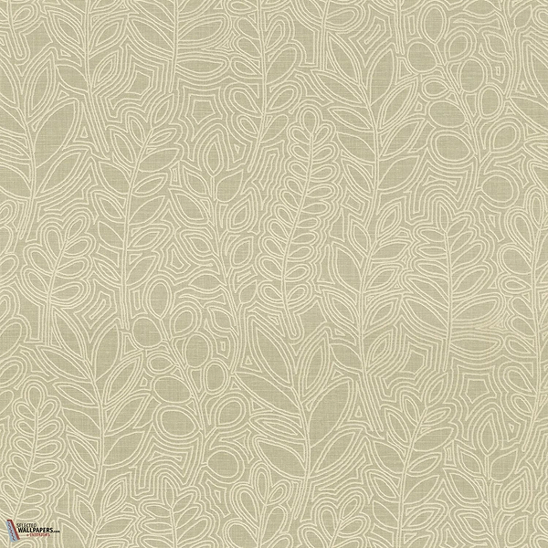 Astragale behang-Casamance-wallpaper-tapete-Amande Douce-Rol-Selected-Wallpapers-Interiors