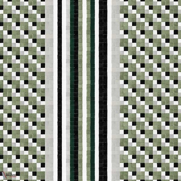 Athena behang-Les Dominotiers-wallpaper-tapete-Vert-Set-Selected-Wallpapers-Interiors