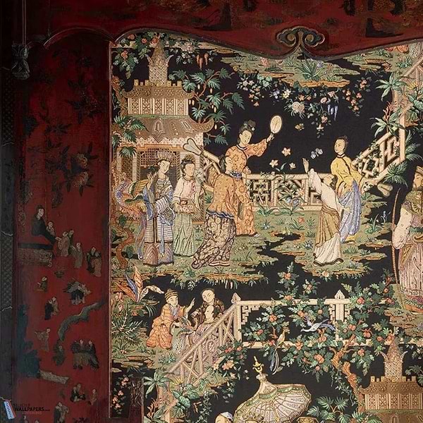 Au Palais Grand-Pierre Frey-wallpaper-behang-Tapete-wallpaper-Selected Wallpapers