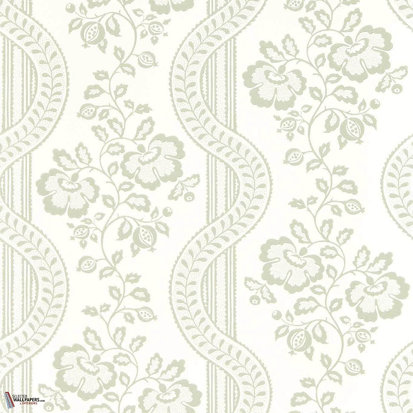 Aubrey behang-Sanderson-Lambs ear-Rol-Selected Wallpapers-Interiors