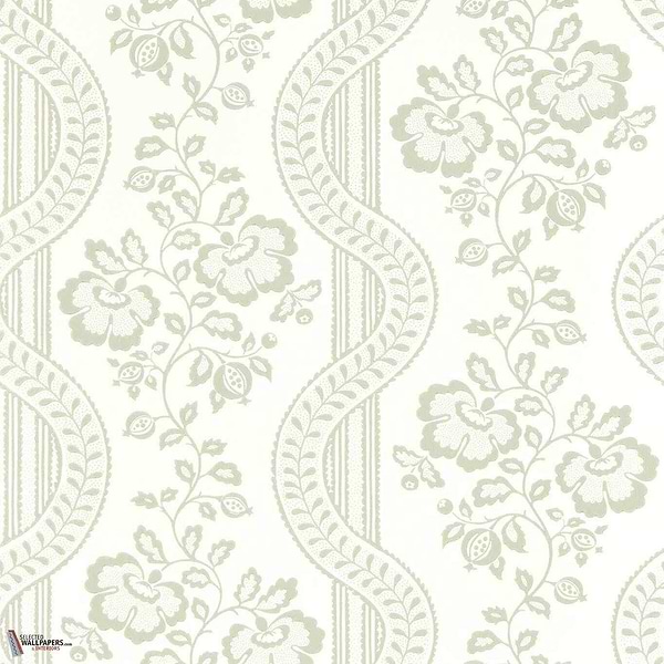 Aubrey behang-Sanderson-Lambs ear-Rol-Selected Wallpapers-Interiors