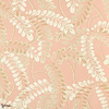 Augusta behang-Thibaut-Apricot-Rol-Selected Wallpapers-Interiors