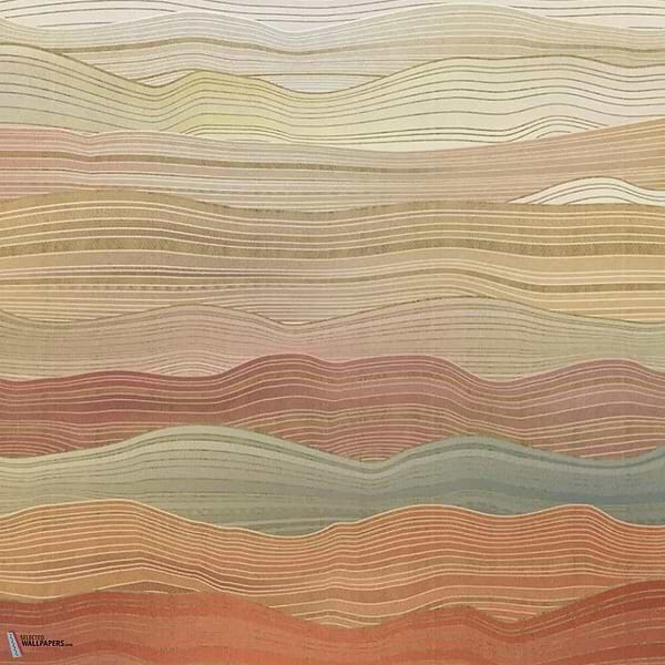 Auric Waves behang-Tecnografica-Gold-Fabric Vinyl-M2-Selected Wallpapers-Interiors