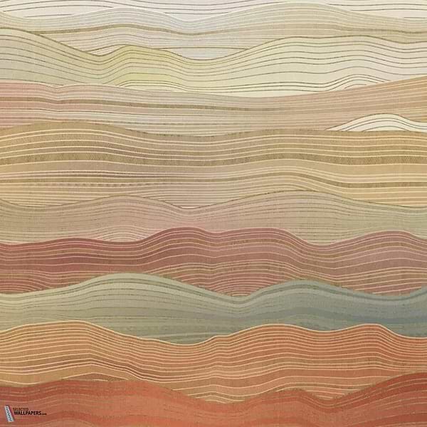 Auric Waves behang-Tecnografica-Gold-Fabric Vinyl-M2-Selected Wallpapers-Interiors