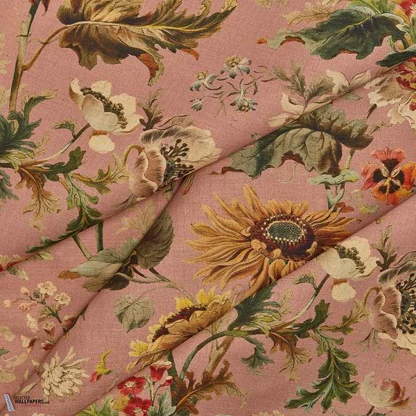 Avalon stof-House of Hackney-fabric-Puce Pink-Meter (M1)-Selected-Wallpapers-Interiors