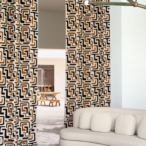 Avant-Garde stof-Casamance-Selected Wallpapers-Interiors