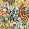 Avicennia-wallpaper-Casamance-Emeraude/Moutarde-Roll-75162652-Selected Wallpapers