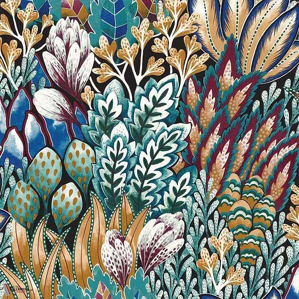 Avicennia-wallpaper-Casamance-Noir/Topaze-Roll-75162858-Selected Wallpapers