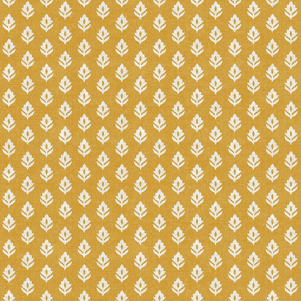 Clover behang-Coordonne-Yellow/Orange-Non Woven-Rol-Selected Wallpapers-Interiors