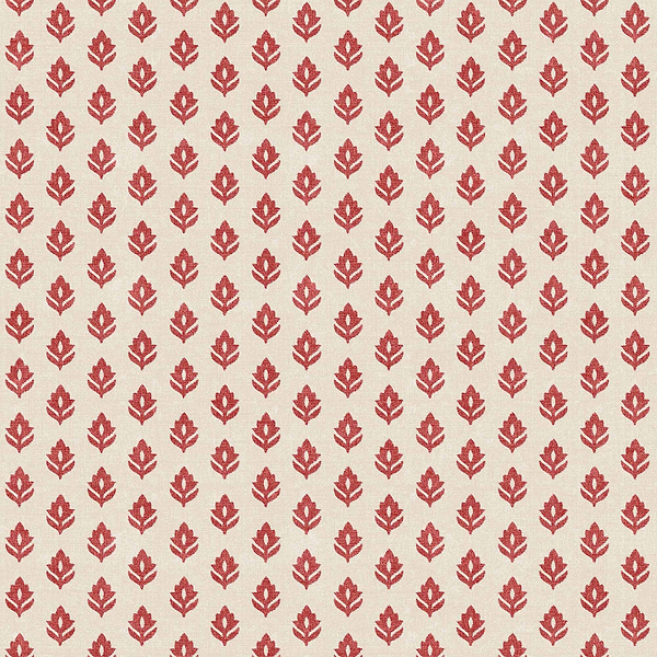 Clover behang-Coordonne-Red-Non Woven-Rol-Selected Wallpapers-Interiors