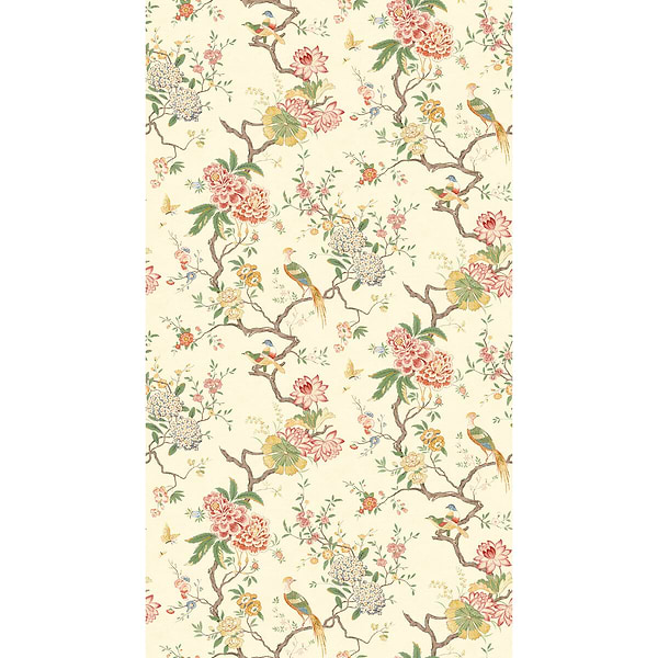 Oriental Bird behang-Behang-GP&J Baker-Blossom-Rol-Selected Wallpapers & Interiors