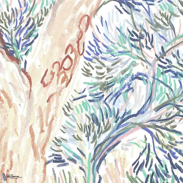 Balade Sous Les Pins-Isidore Leroy-wallpaper-behang-Tapete-wallpaper-Original-Non Woven-Selected Wallpapers