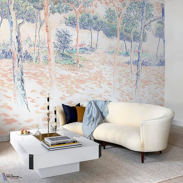 Balade Sous Les Pins-Isidore Leroy-wallpaper-behang-Tapete-wallpaper-Selected Wallpapers