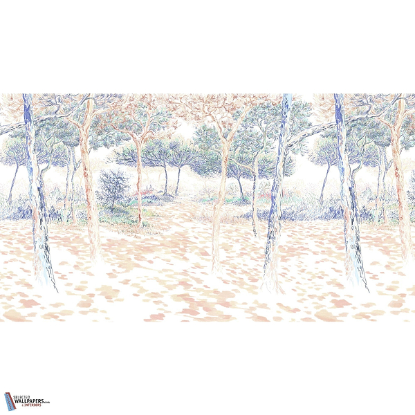 Balade Sous Les Pins-Isidore Leroy-wallpaper-behang-Tapete-wallpaper-Selected Wallpapers