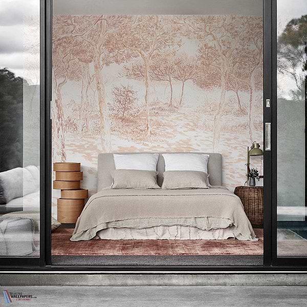 Balade Sous Les Pins-Isidore Leroy-wallpaper-behang-Tapete-wallpaper-Selected Wallpapers