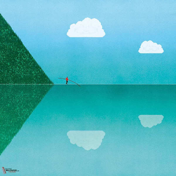 Balancing wallpaper-Wall & Deco-01-d.ecodura Texture-M2-Selected Wallpapers-Interiors