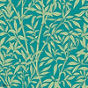Bamboo Forest behang-Cole & Son-Pistachio on Petrol-Rol-Selected Wallpapers-Interiors